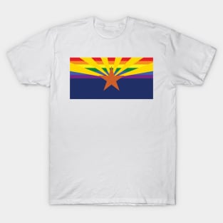 Rainbow Arizona Pride Flag T-Shirt